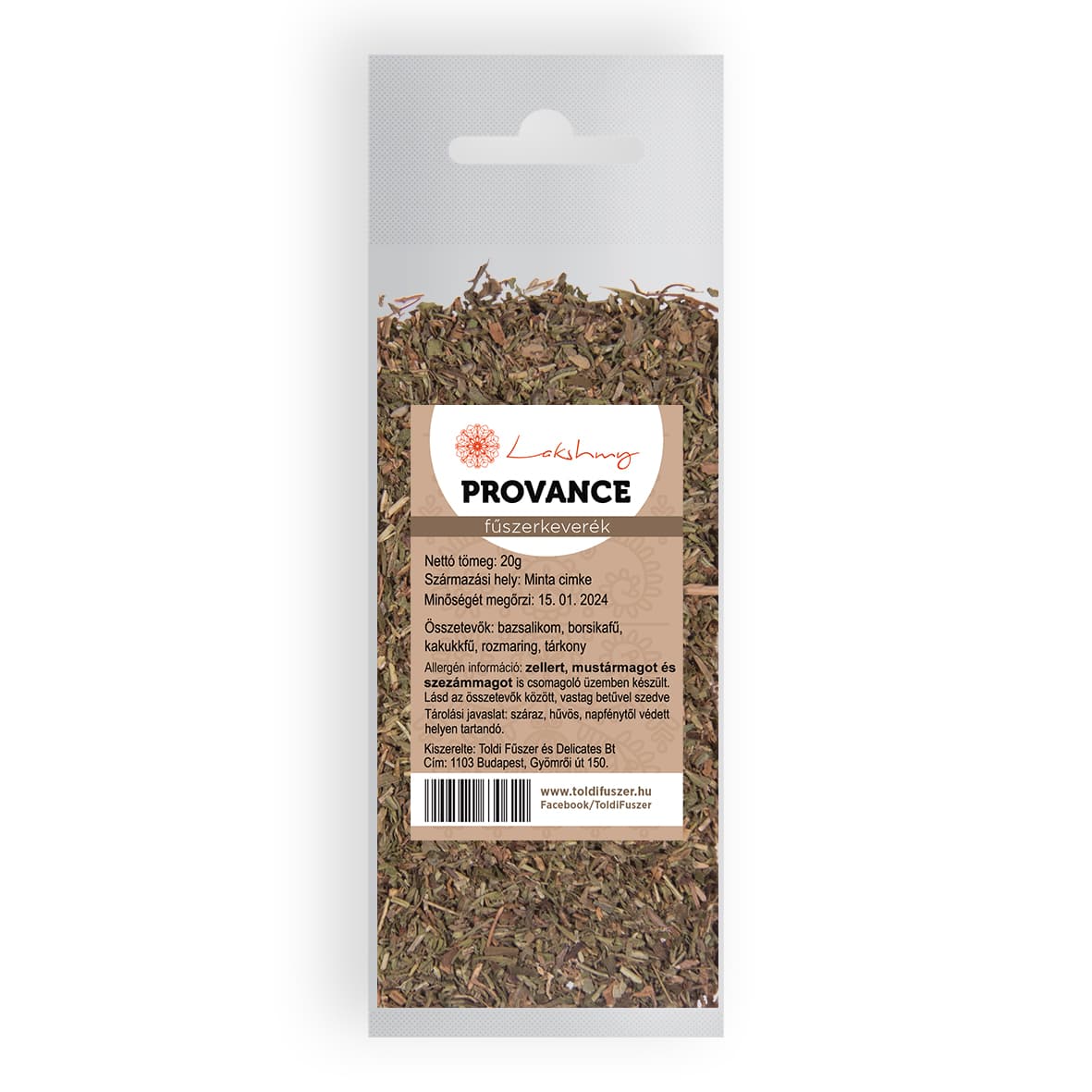 Lakshmy provensálska koreniaca zmes 20 g - 34677