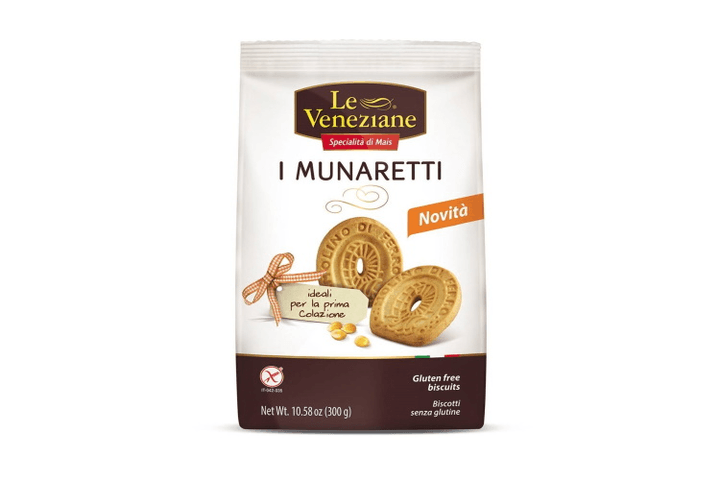 Le Veneziane Bezlepkové sušienky Munaretti 300 g