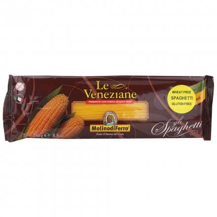 Le Veneziane Bezlepkové kukuričné špagety 250 g