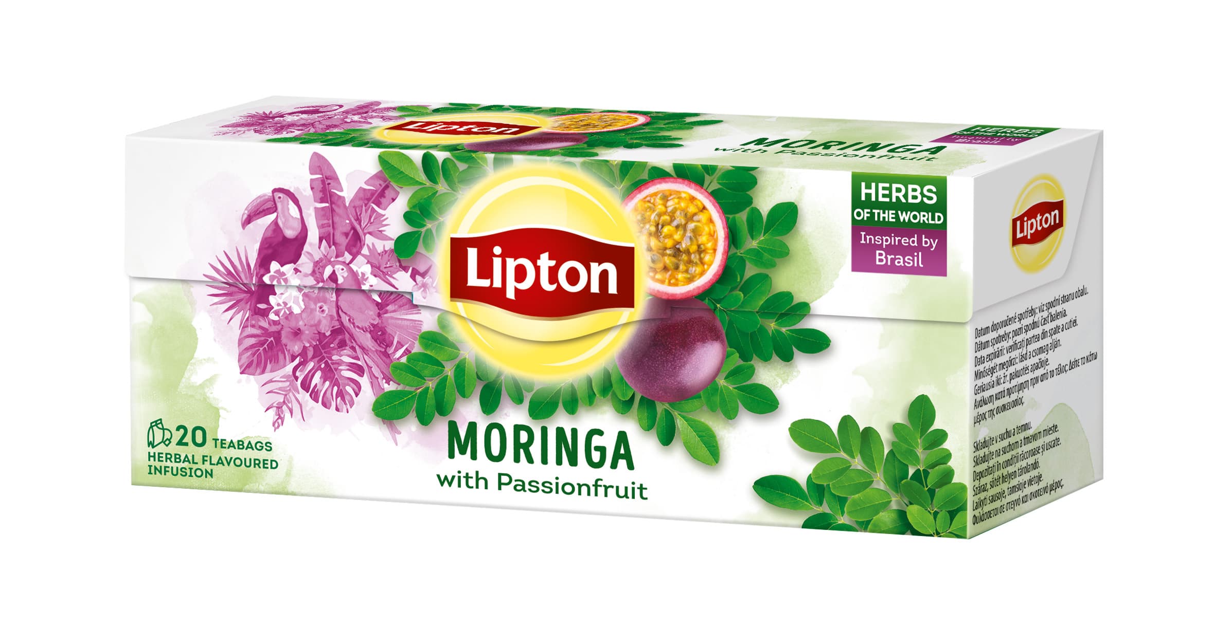 Lipton moringa-maracuja čaj 20x0,9g 18 g