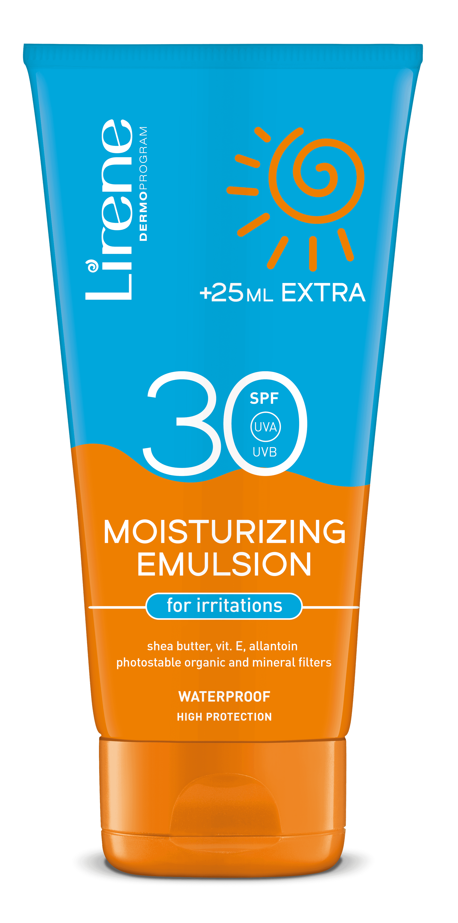Lirene hydratačná emulzia spf30 175 ml