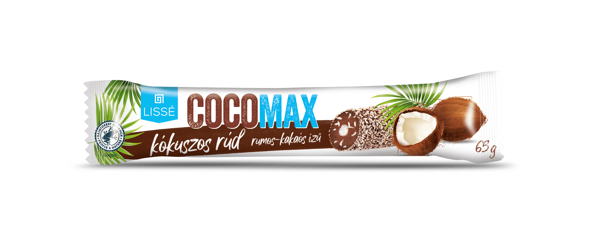 Lissé cocomax rum-kokosová tyčinka 65 g