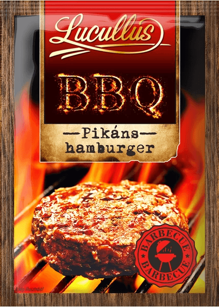 Lucullus bbq pikantné hamburger 43 g