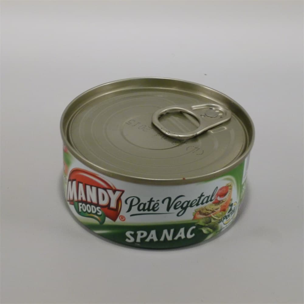 Mandy rastlinný paštét špenátový 120 g
