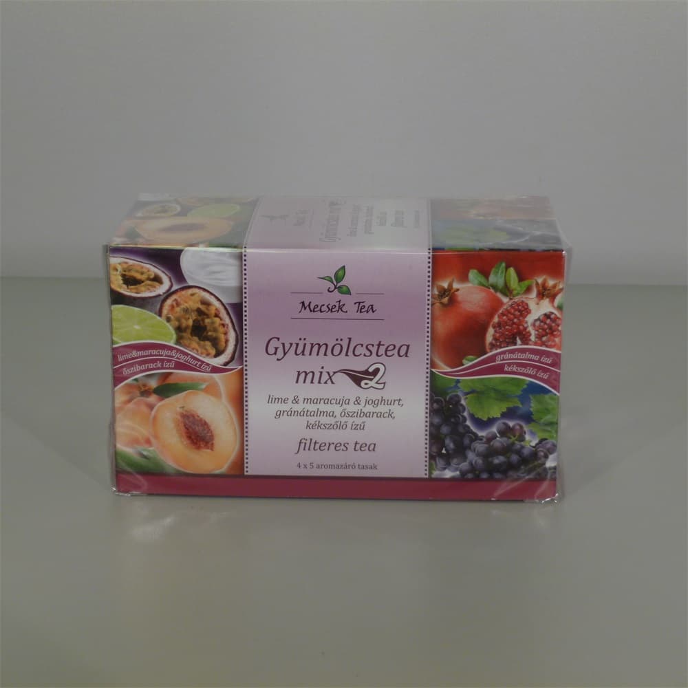 Mecsek ovocný čaj mix 2. 4x5x2g 25 g