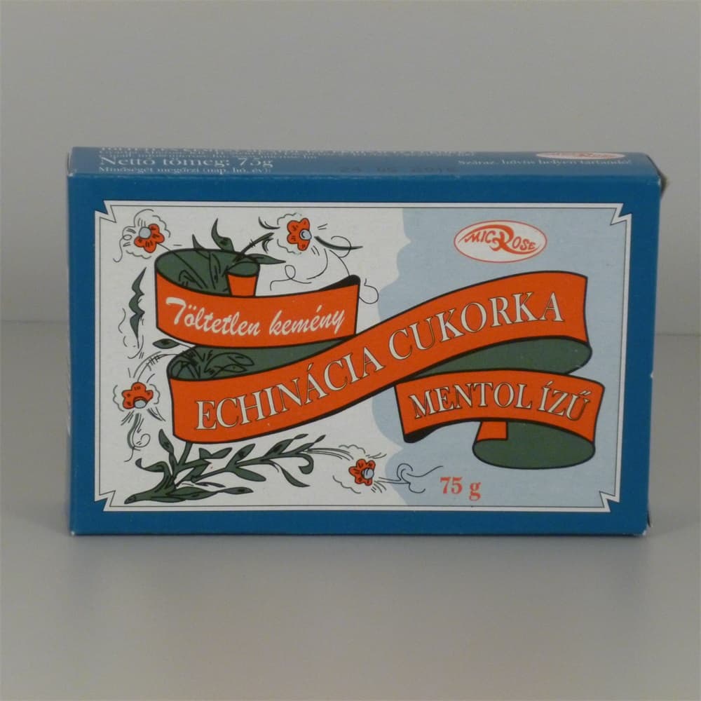 Microse mentolové cukríky s echinaceou 75 g
