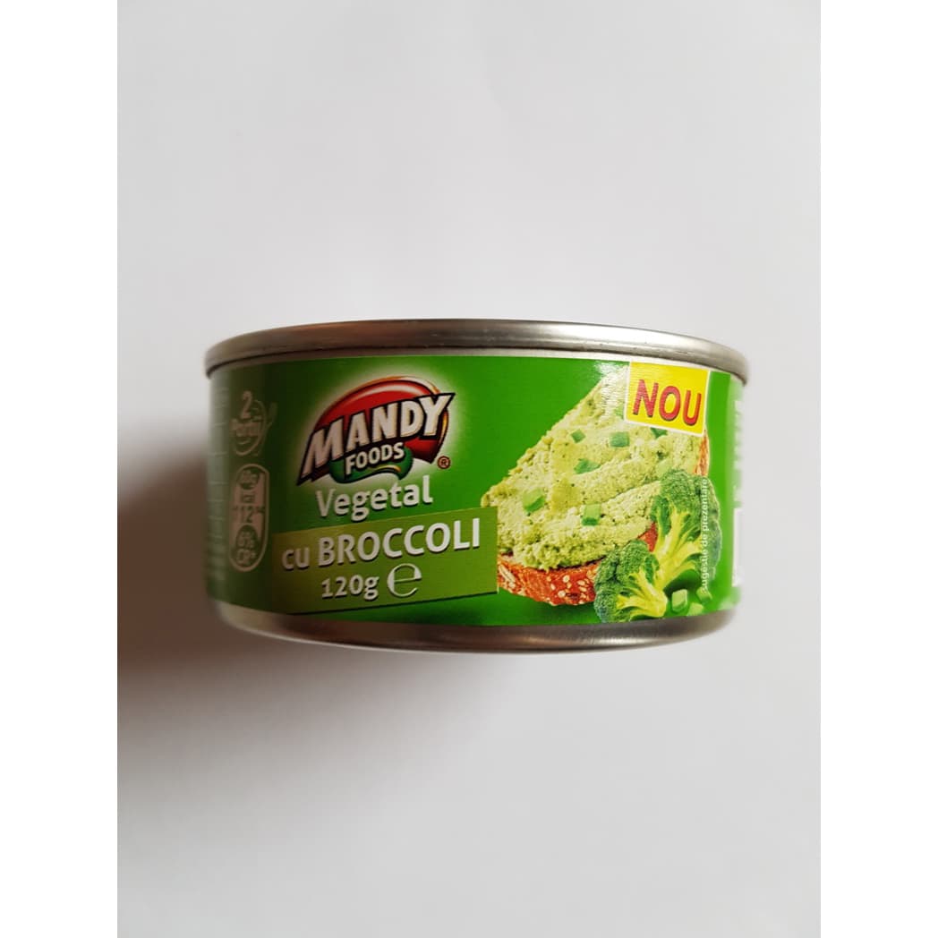Mandy rastlinná pasta brokolica 120 g