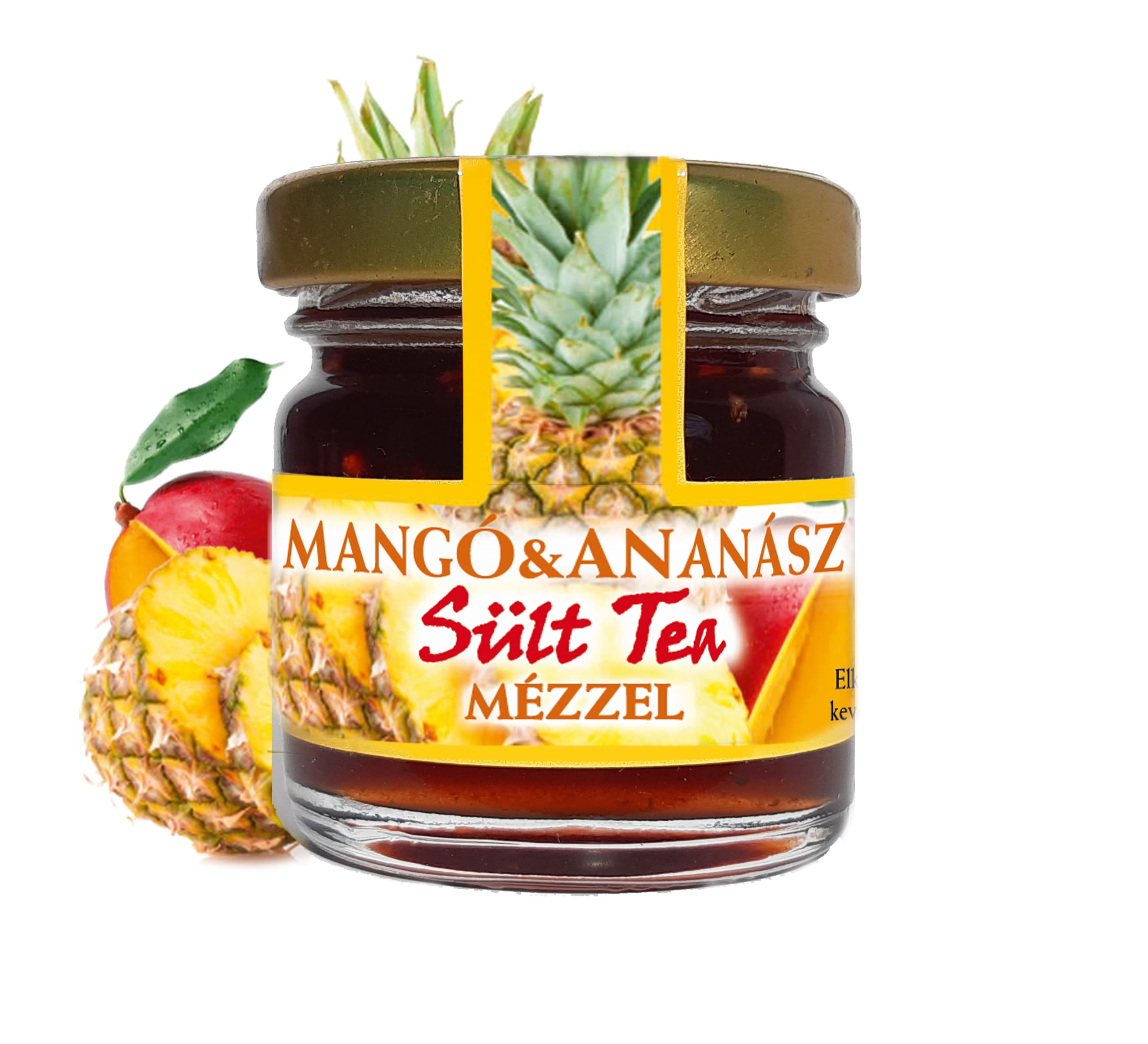 Mecsek Pečený čaj s medom, mangom a ananásom 40 ml