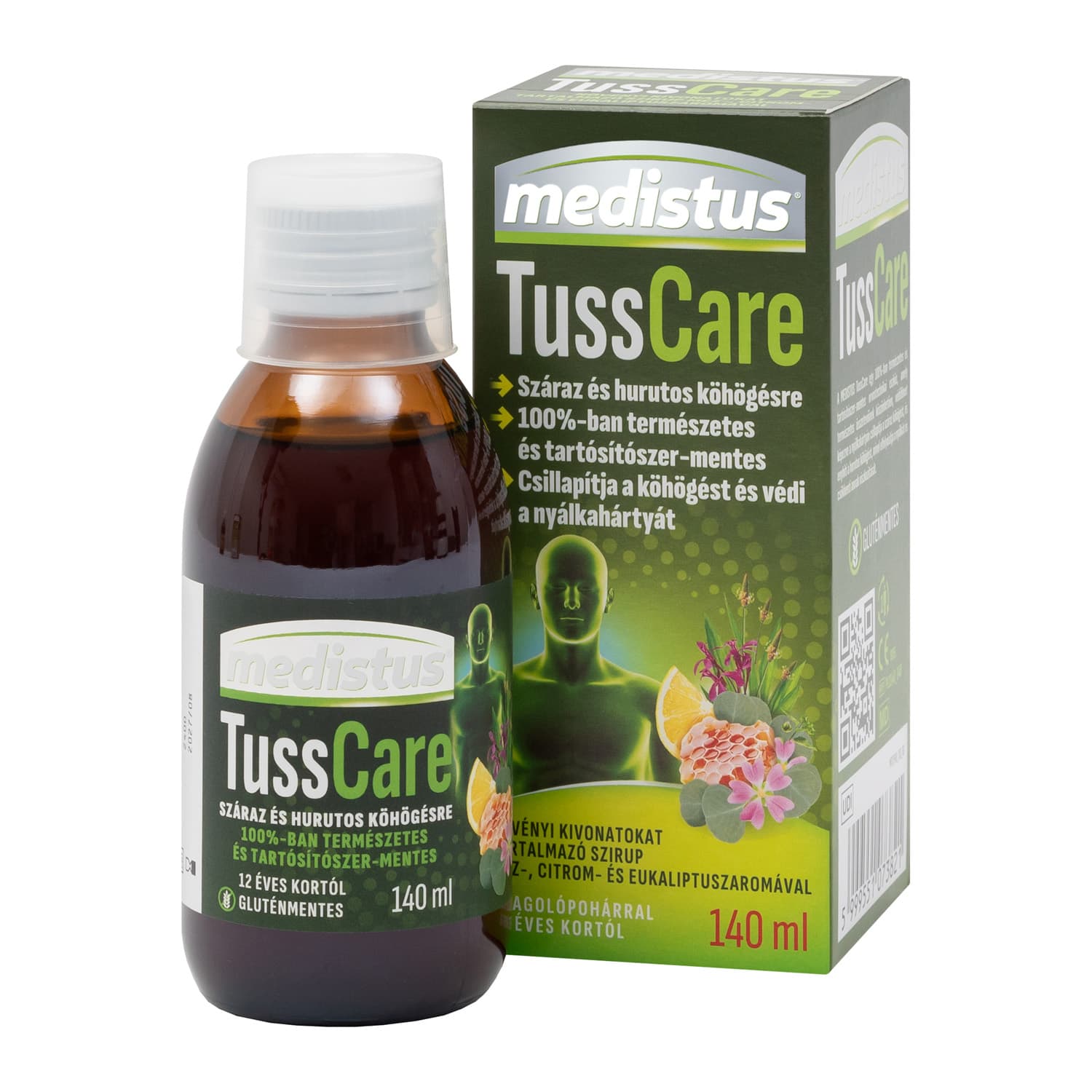 Medistus tusscare sirup pre dospelých 140 ml