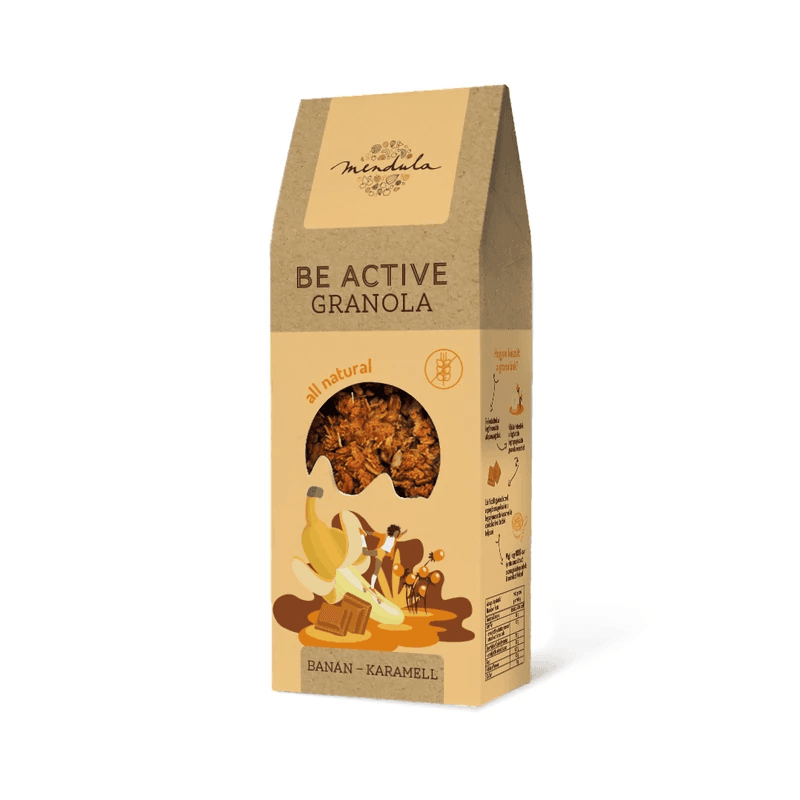 Mendula banánovo-karamelová granola 300 g