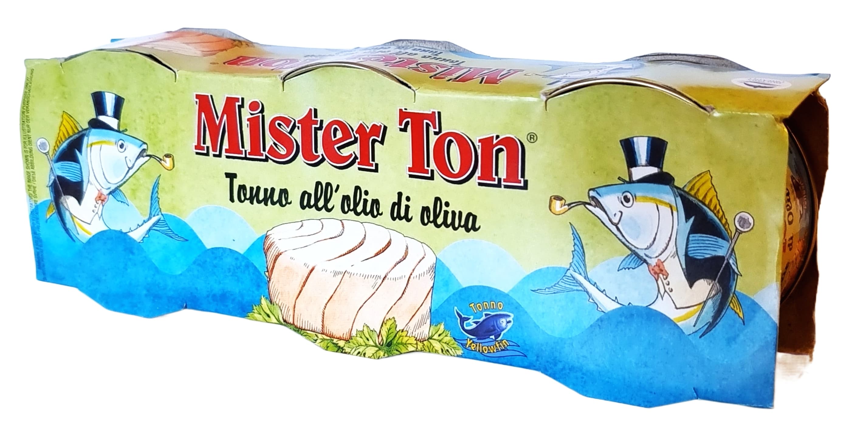 Mister Ton kusy s tunákom v olivovom oleji 3x70g 210g