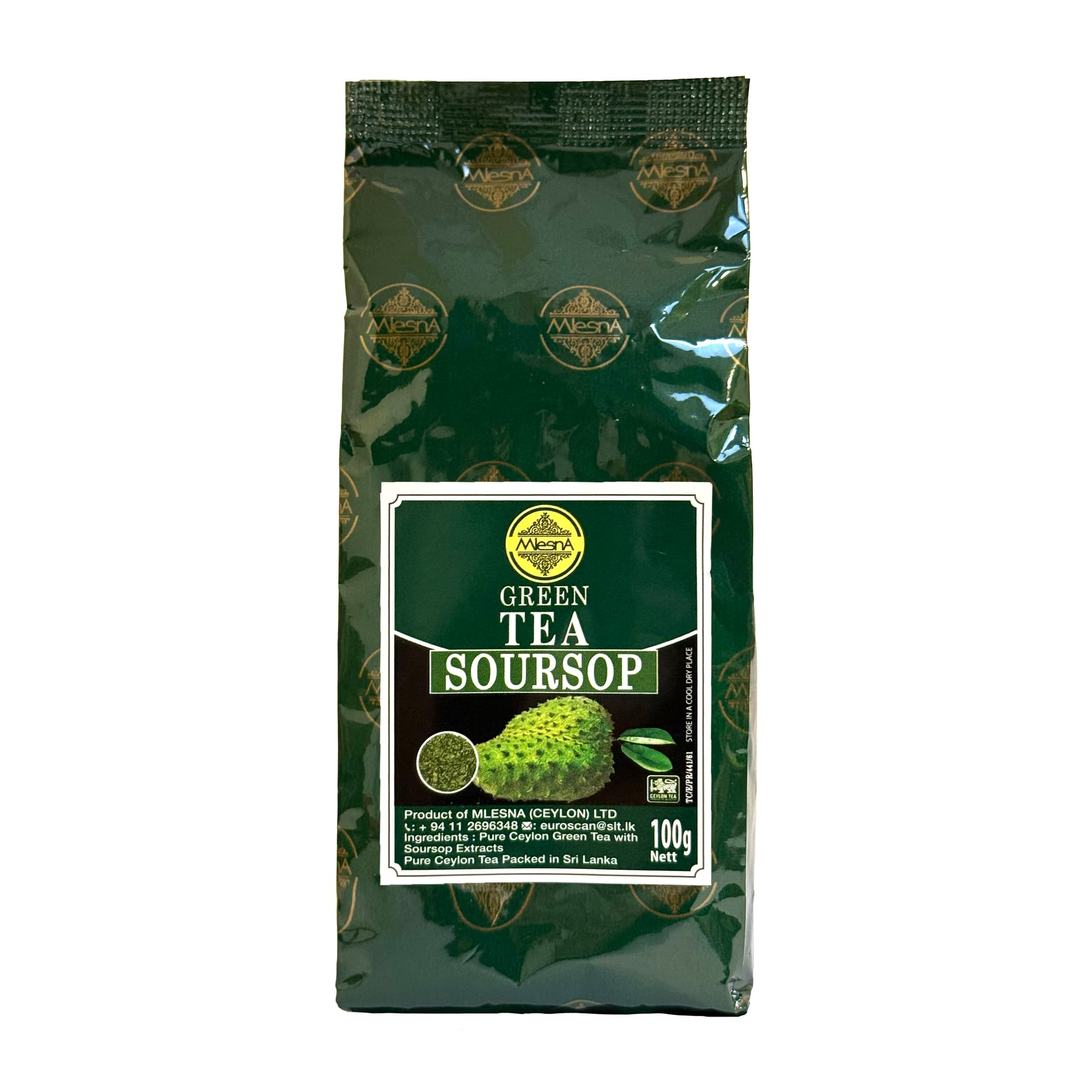 Mlesna Zelený čaj Soursop sypaný 100 g - 24654