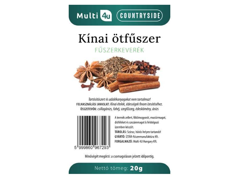 Multi 4u countryside čínske päťhranné zmesi 20 g