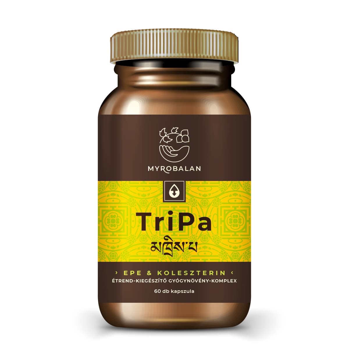 Myrobalan tripa žlčník a cholesterol vegánske kapsuly 60 ks