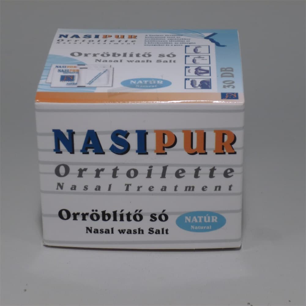 Nasipur soľ na preplachovanie nosa 30 ks