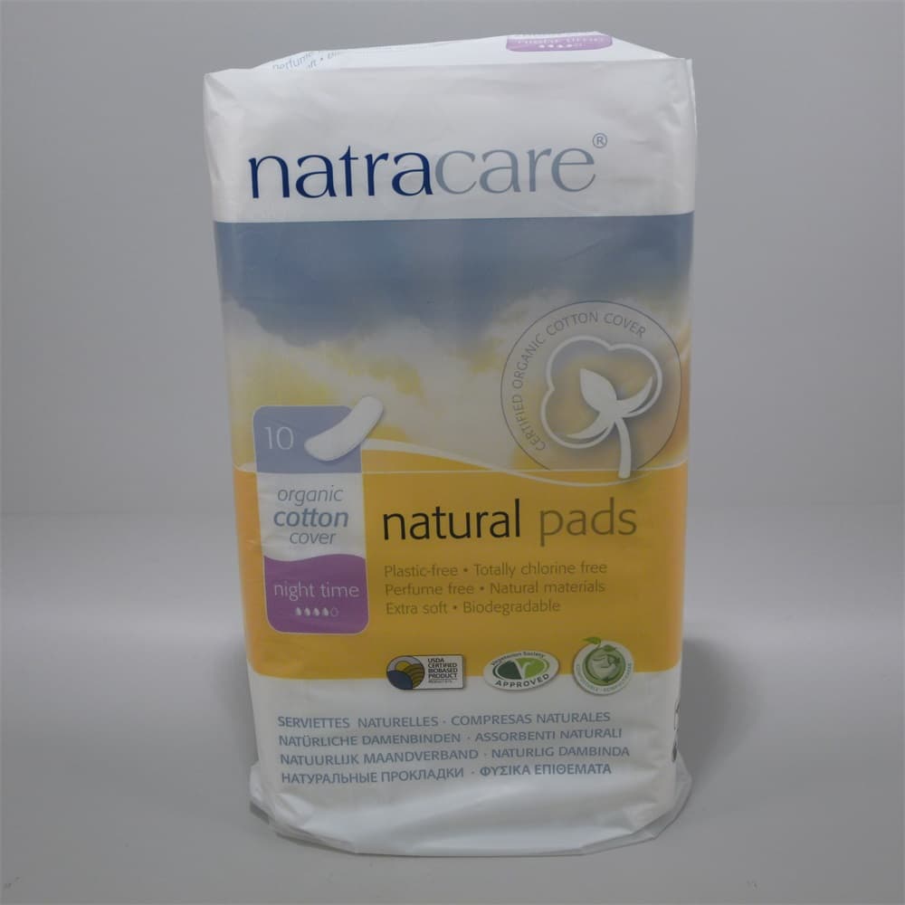 Natracare bio vložky nočné 10 ks