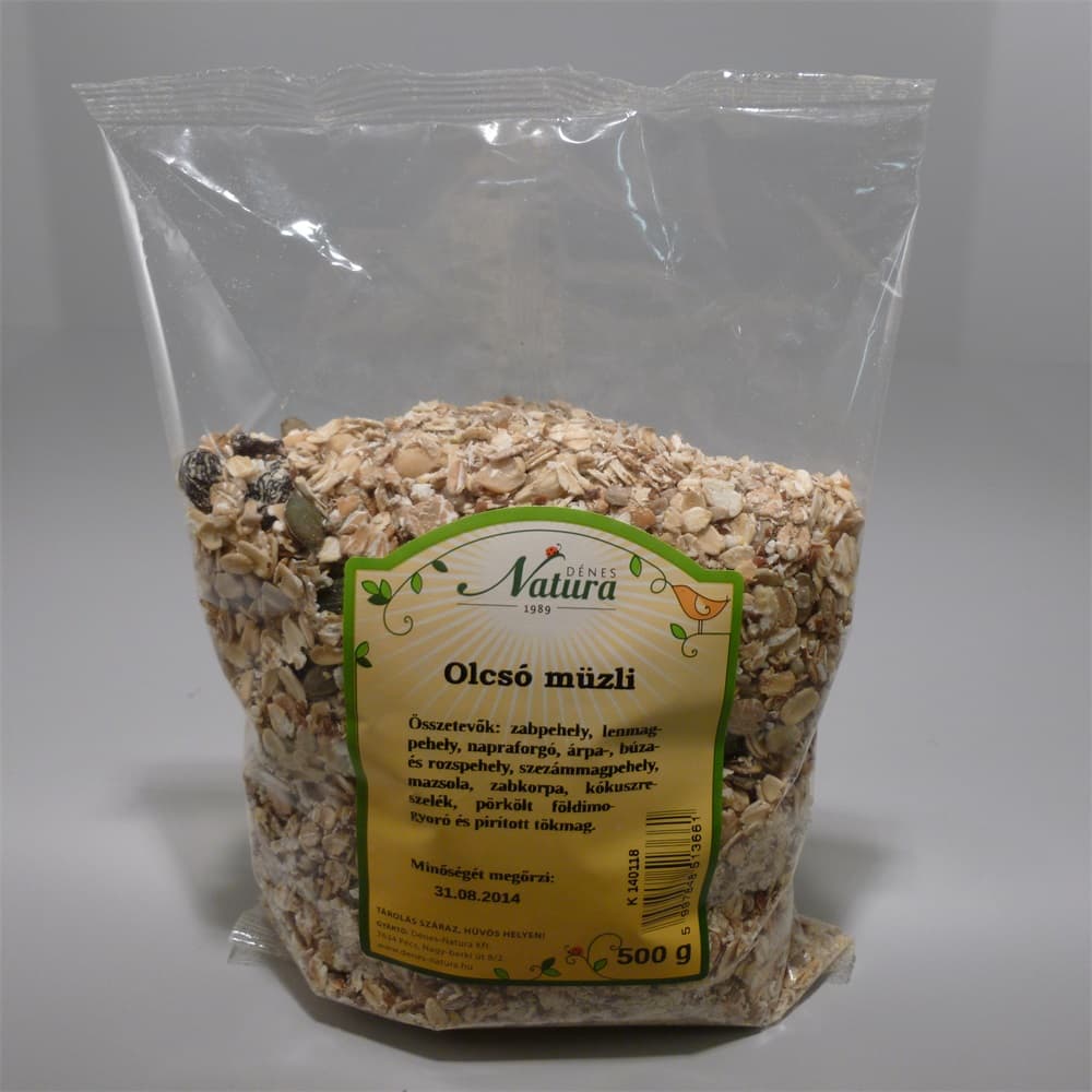 Dénes Natura müsli s 11 druhmi semien a orechov 500 g