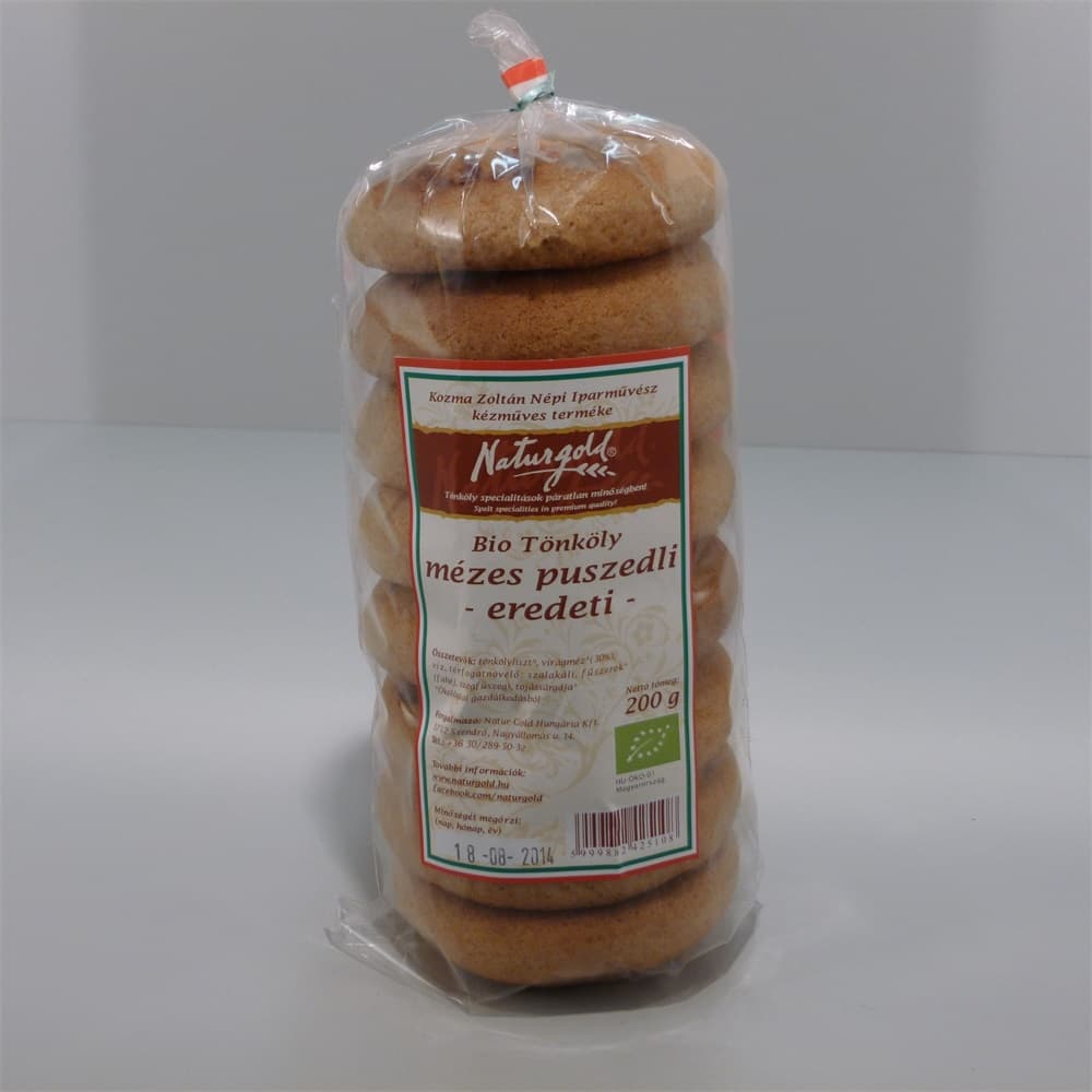 Naturgold bio špaldový medový puszedli 200 g