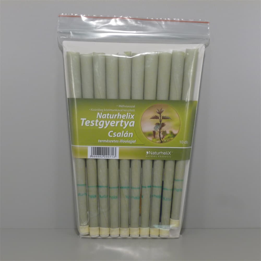 Naturhelix telový sviečka žihľava 10 ks