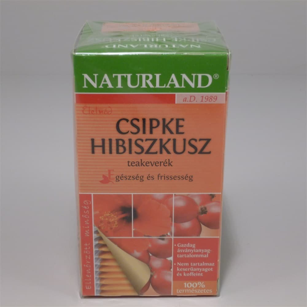 Naturland čajová zmes šípka-ibištek 60 g - 19132