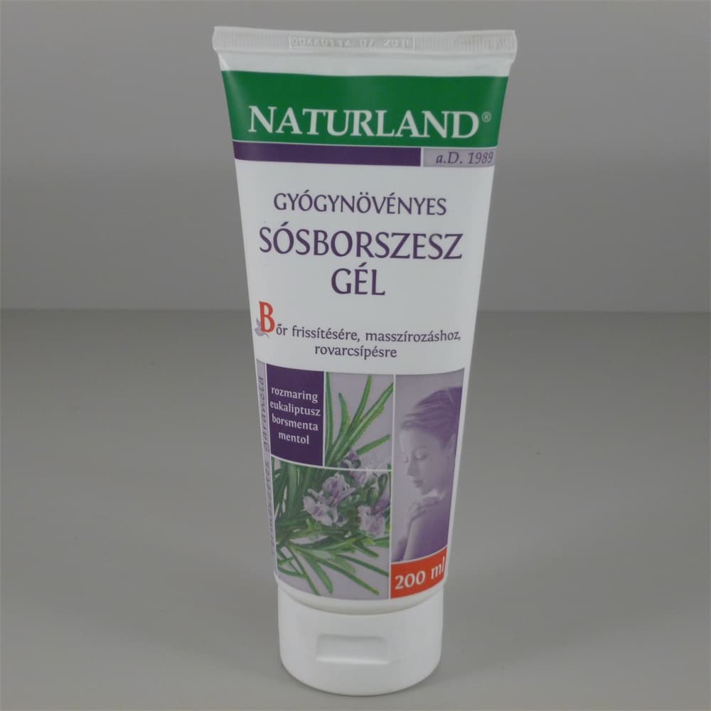 Naturland bylinný gél s alkoholom a soľou 180 ml - 16471