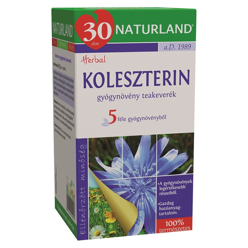 Naturland čajová zmes na cholesterol 40 g - 55852