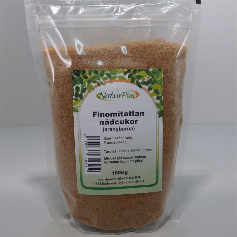 Naturpiac nerafinovaný trstinový cukor zlatohnedý 1000 g