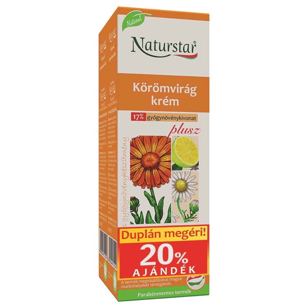 Naturstar nechtíkový krém, bez parabénov 120 ml - 56272