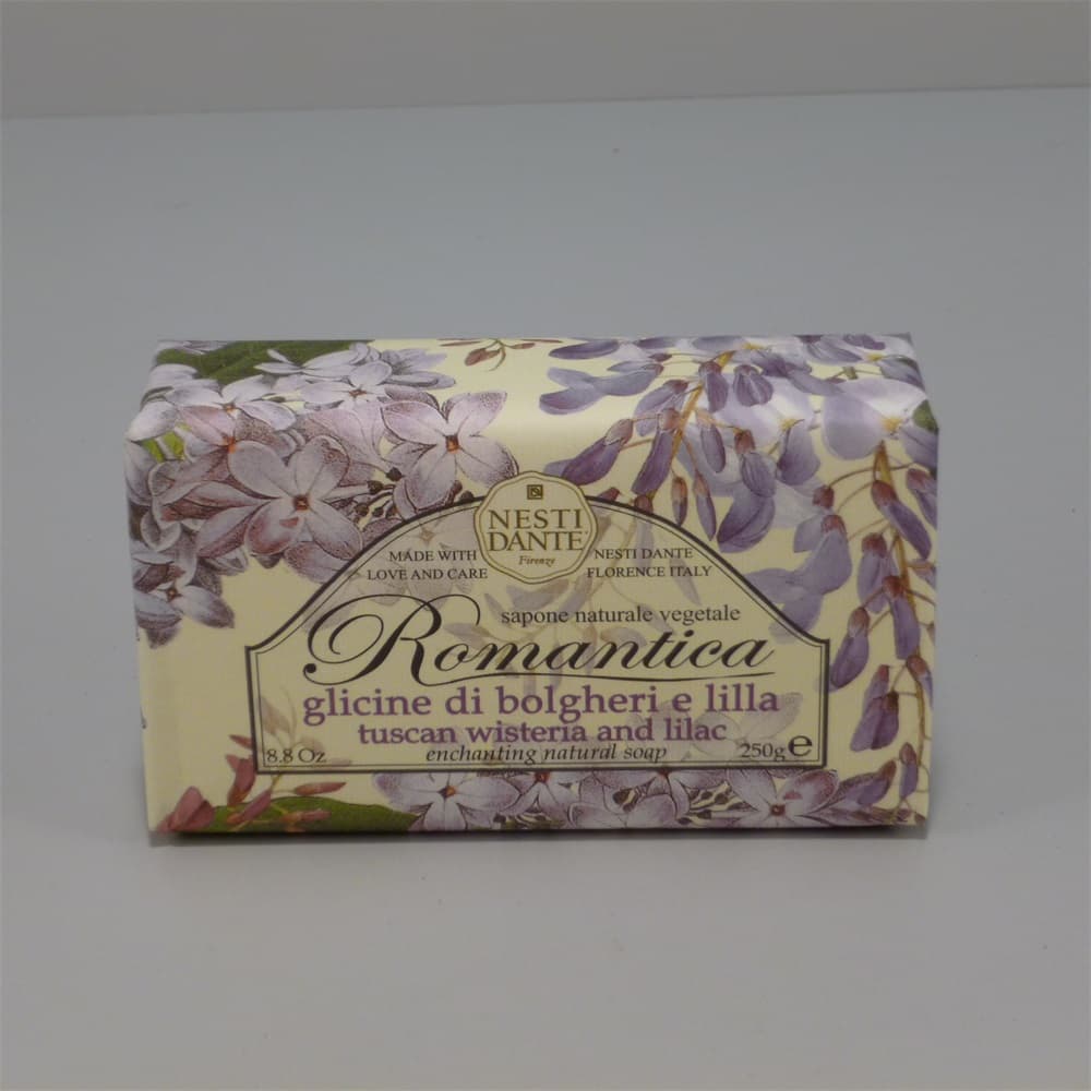 Nesti Dante Romantica mydlo s vôňou vistérie a orgovánu 250 g - 23999