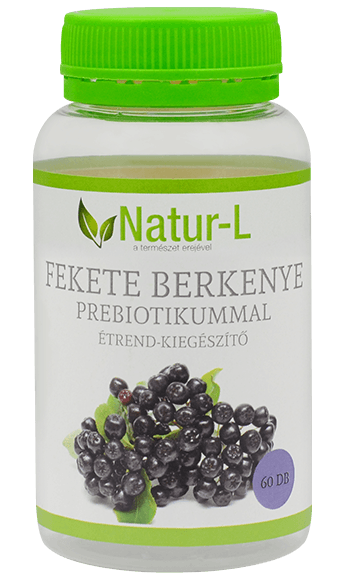 Natur-L čierny jarabina kapsula 60 ks