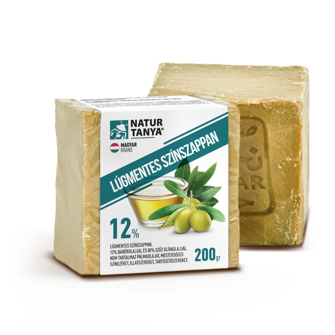 Natur Tanya 12% bezalkalickej farebnej mydlo 200 g