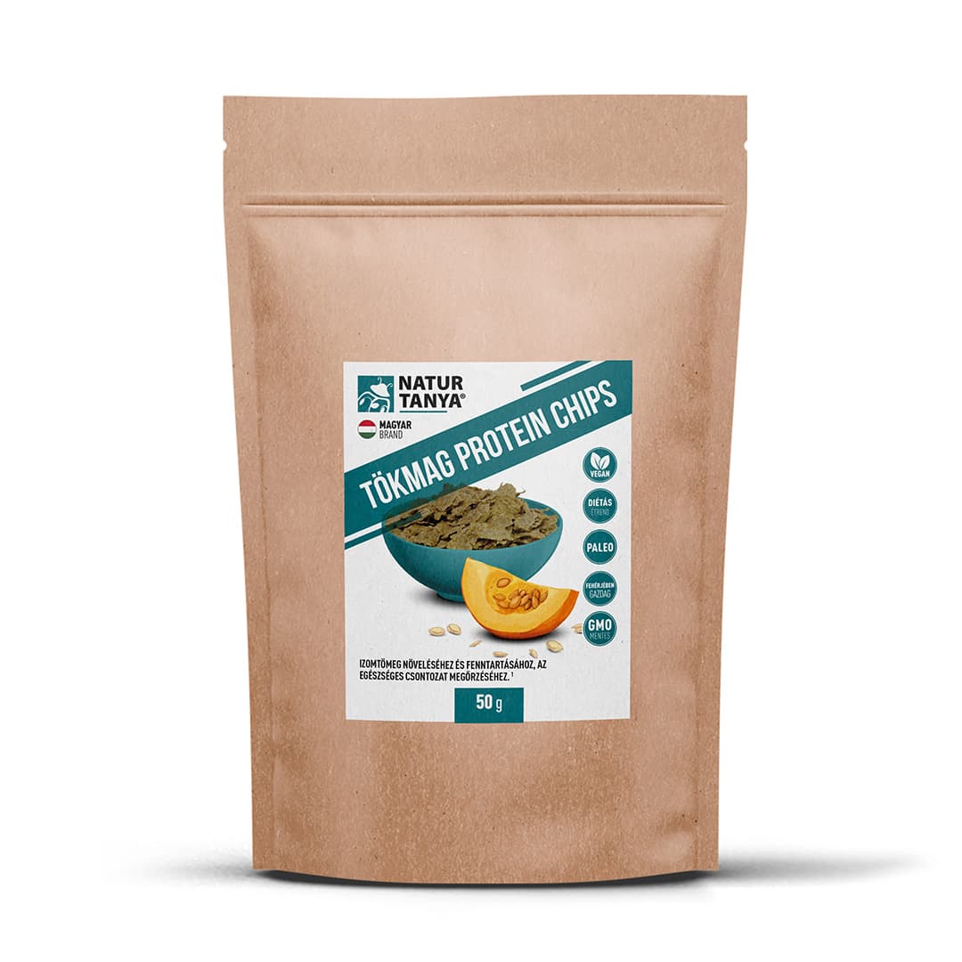Natur Tanya proteínové chipsy z tekvicových semien 50 g