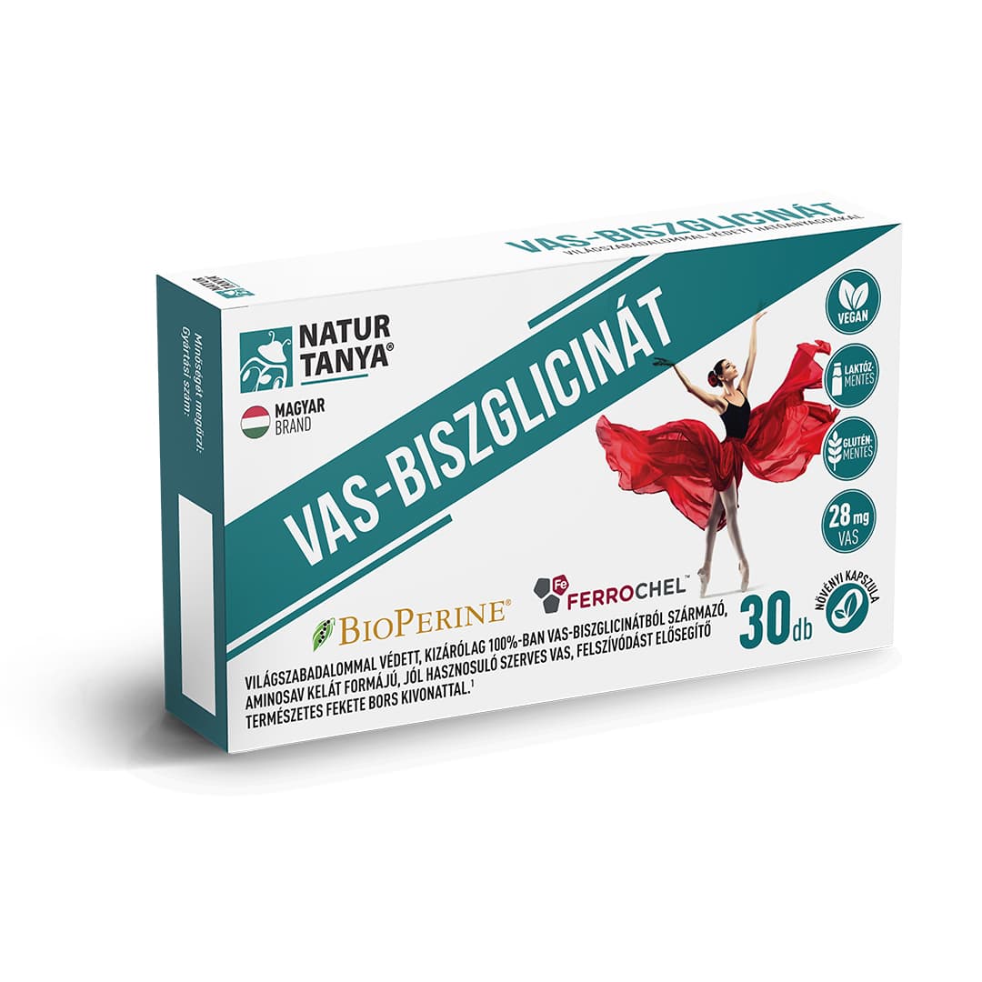 Natur Tanya železo-bisglycinát kapsula 30 ks