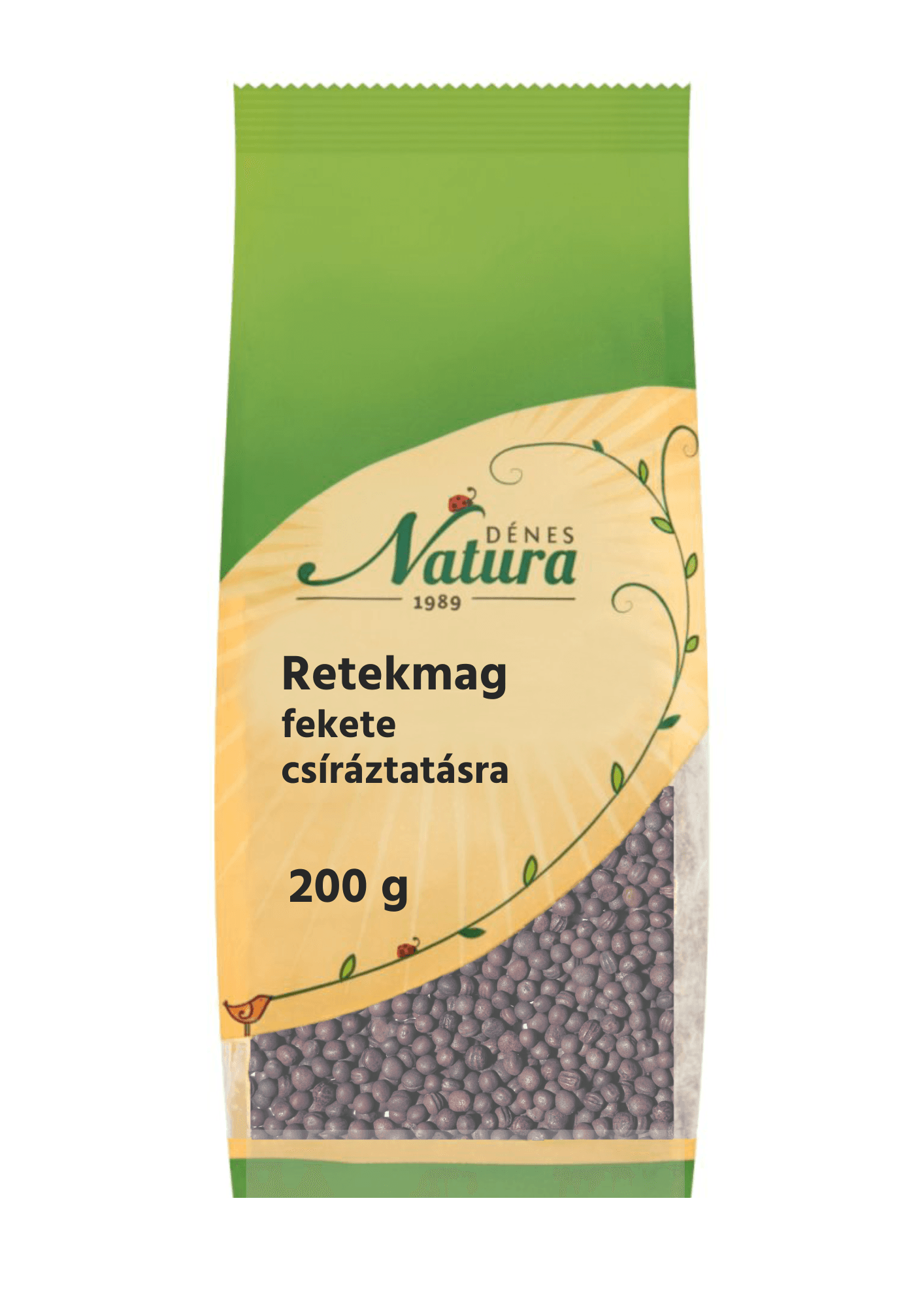 Natura Semená čiernej reďkovky na klíčenie 200 g - 92992