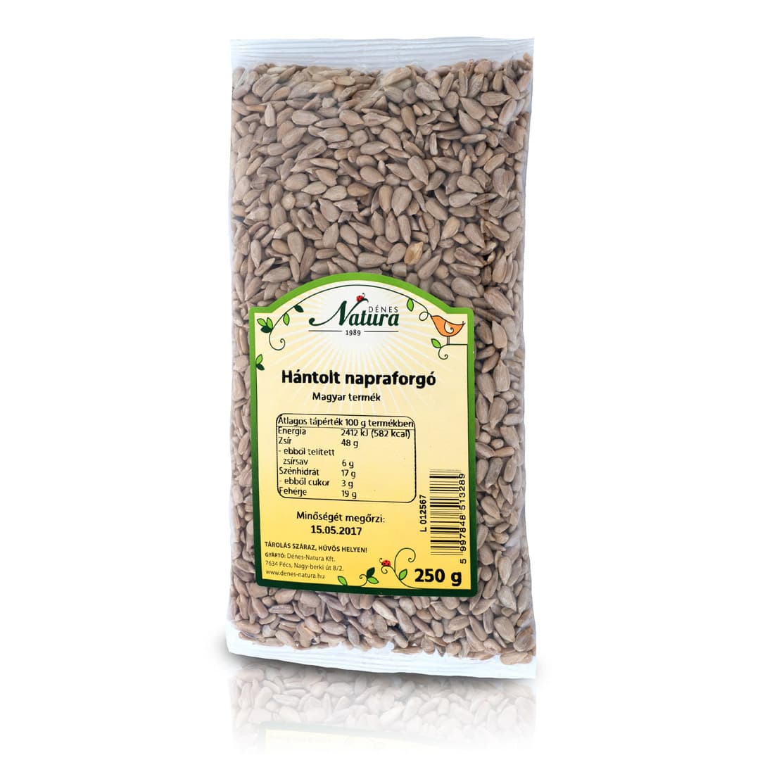Dénes Natura lúpané nesolené slnečnicové semienka 250 g