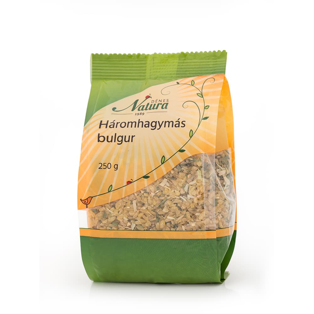 Dénes Natura bulgur s tromi druhmi cibule 250 g