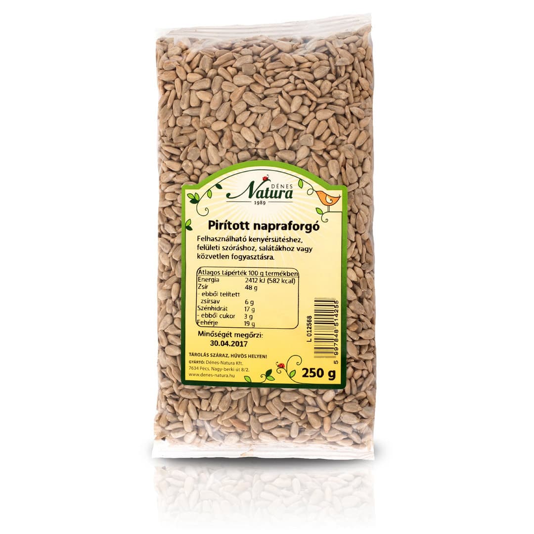 Natura lúpané pražené slnečnicové semienka 250 g