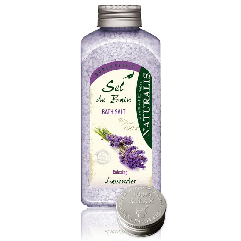 Naturalis relaxačná kúpeľná soľ s levanduľou 1000 g