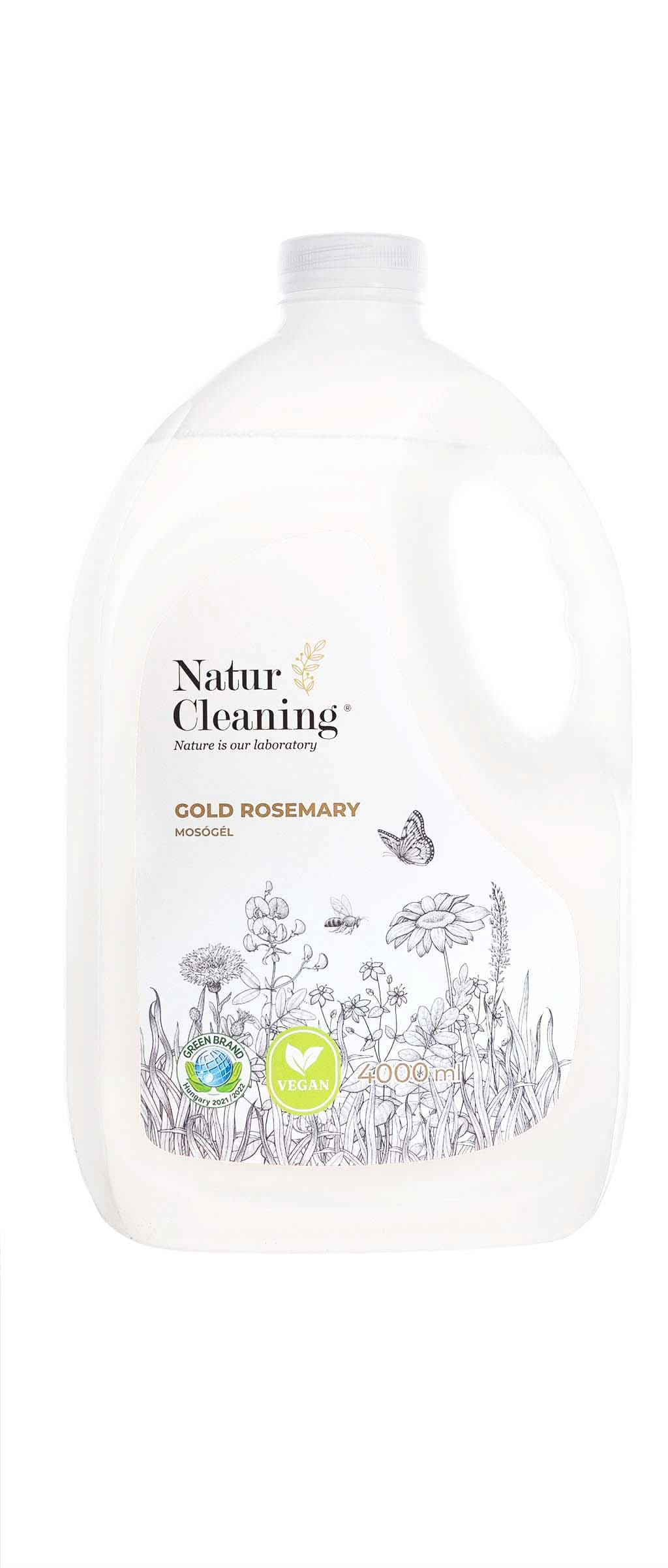 Naturcleaning Gold Rosemary prací gél 4000 ml - 90132