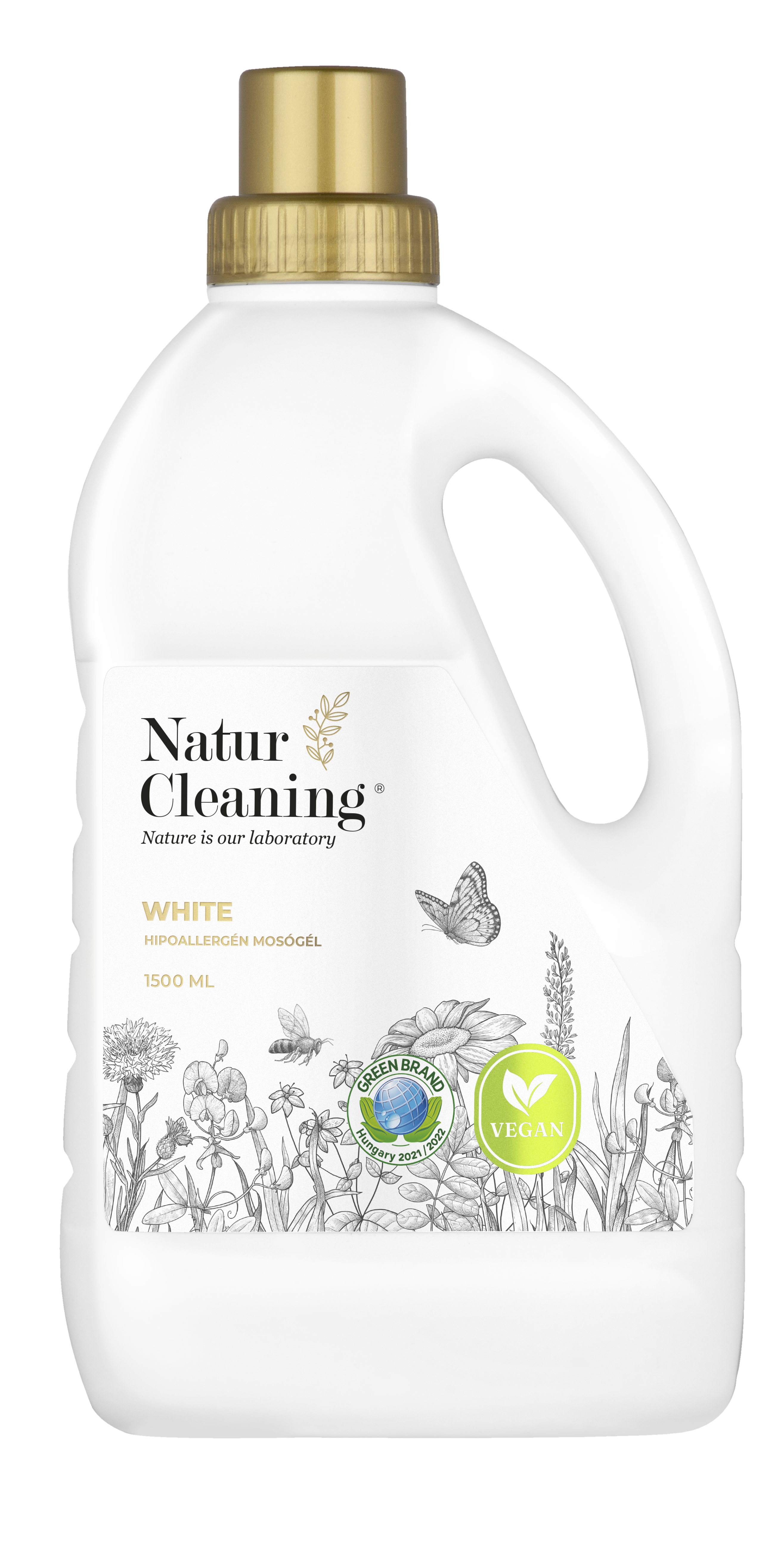 Naturcleaning white hypoalergénne prací gél 1500 ml