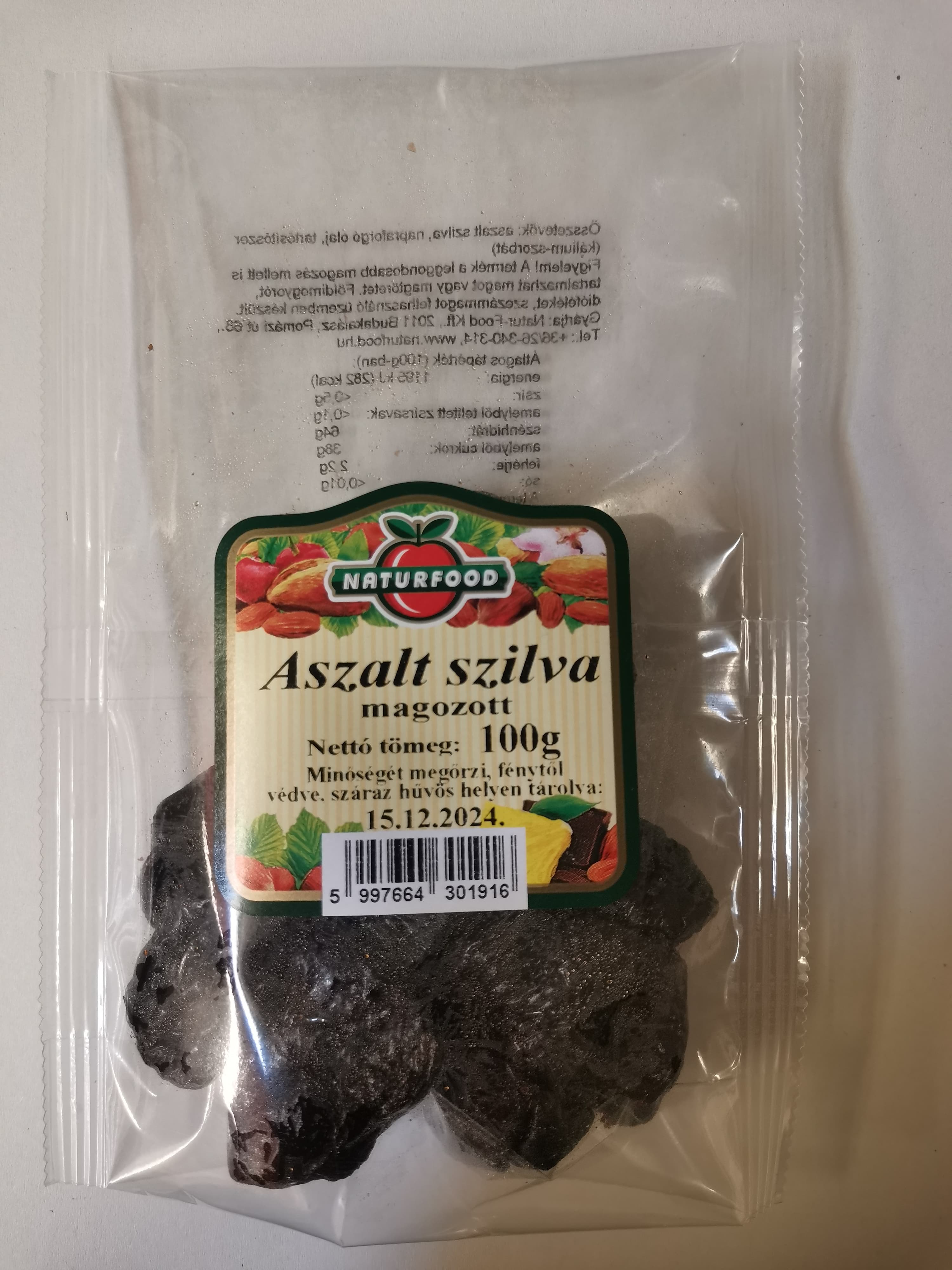 Naturfood sušené slivky 100 g