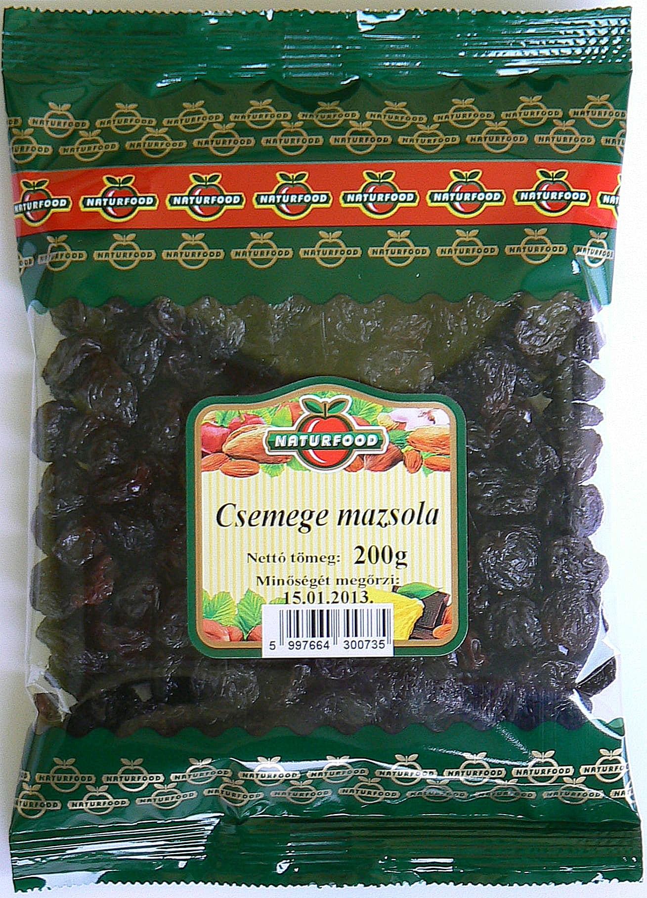 Naturfood hrozienka z Čile 200 g