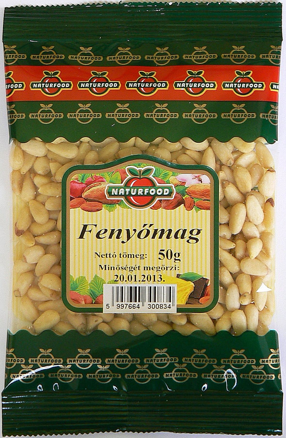 Naturfood píniové oriešky 50 g