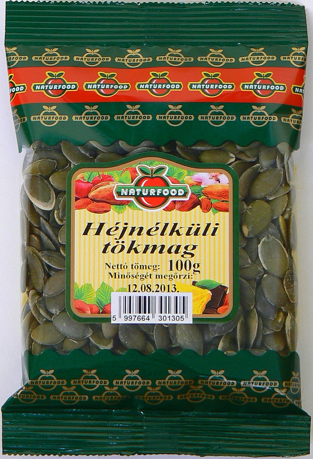 Naturfood lúpané tekvicové semienka 100 g