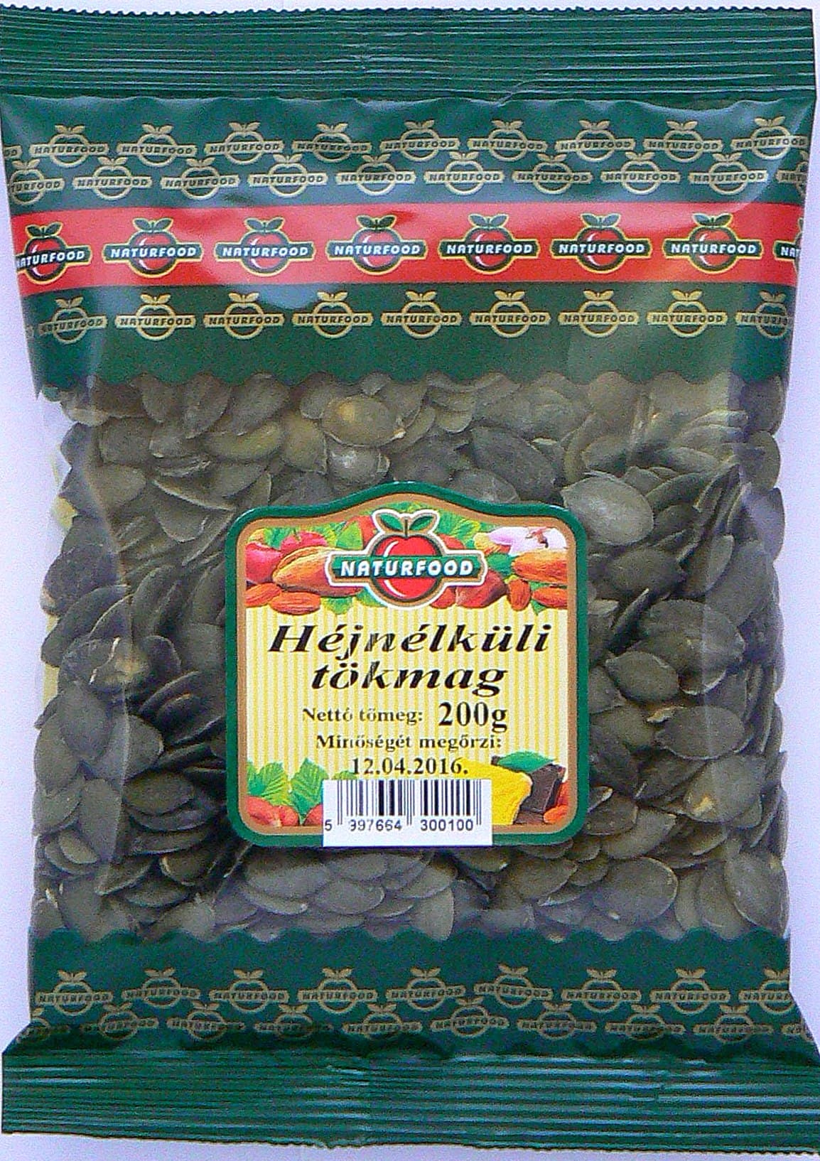 Naturfood tekvicové semienka lúpané 200 g