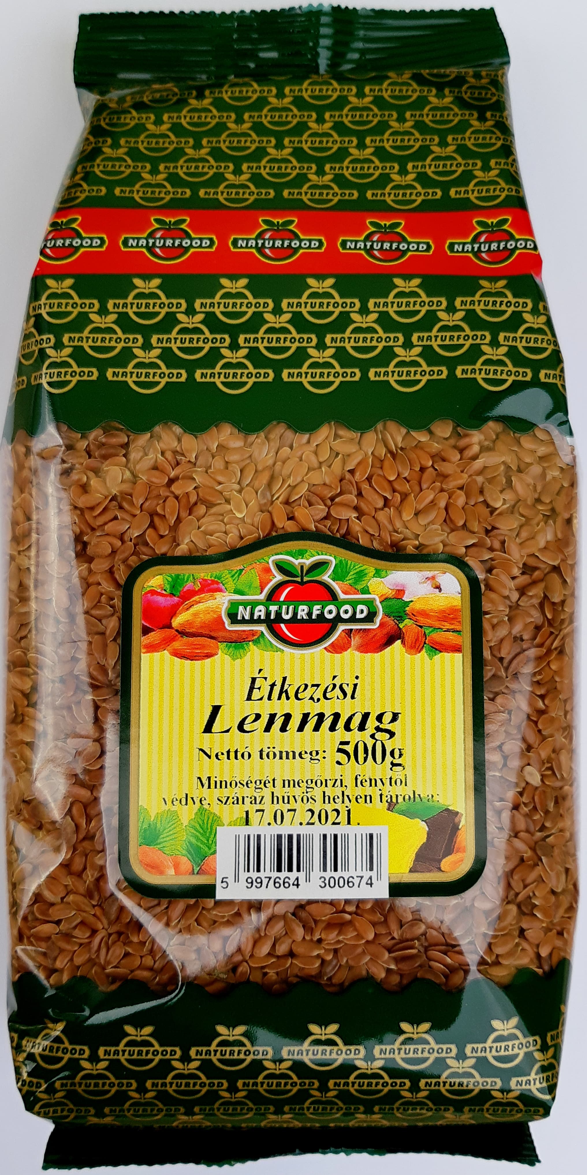 Naturfood ľanové semeno 500 g