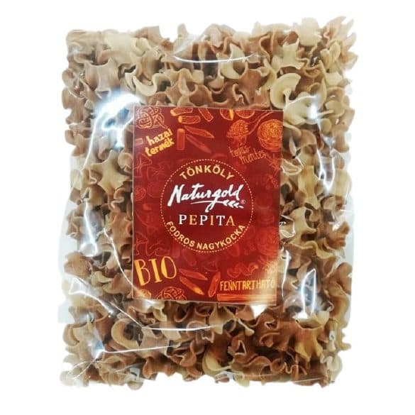 Naturgold bio špaldová cestovina vlnitá veľká kocka pepita 250 g