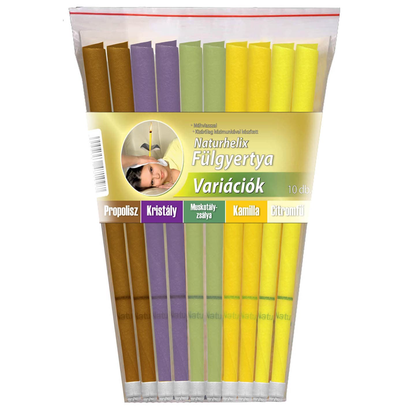 Variácie fúkových sviečok Naturhelix 10 ks