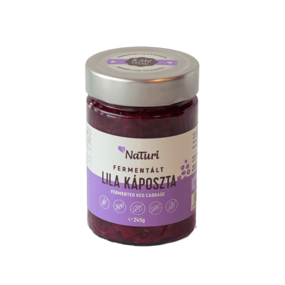 Naturi fermentovaná fialová kapusta stredná 245 g