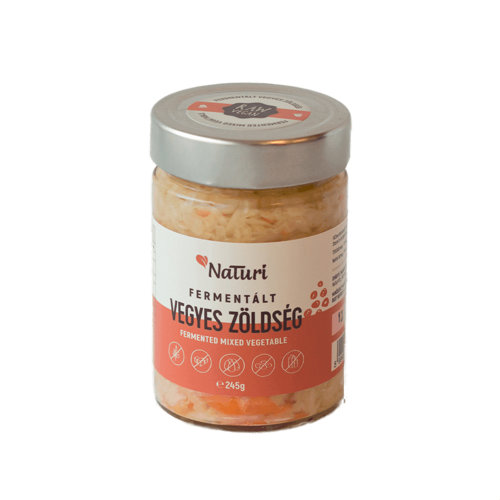 Naturi fermentovaná zmiešaná zelenina stredná 245 g